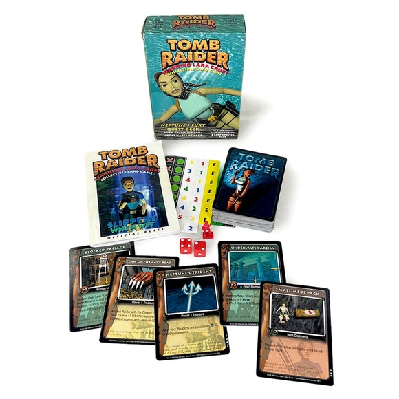 Lara Croft Tomb Raider Collectible Card Games - 4 Different Sets - Picture 3 of 6
